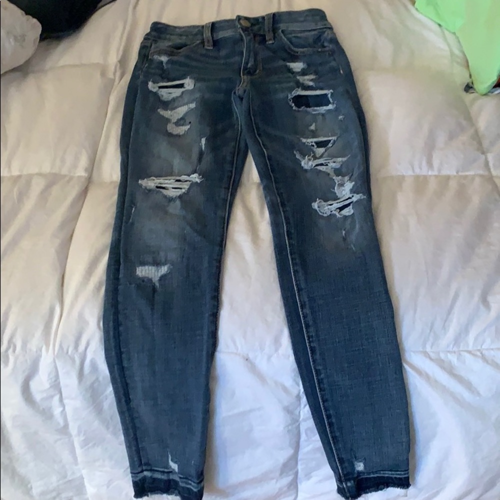 American Eagle outfitter hi-rise jeggings size 0